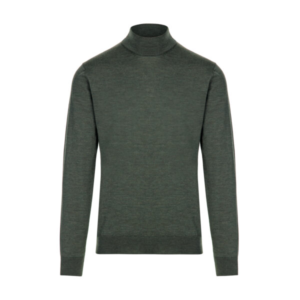 NY -  Zegna merino mock hals - Bilde 6